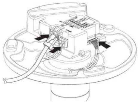 Hanwha XNO-9082R - Installation du module de caméra - 2