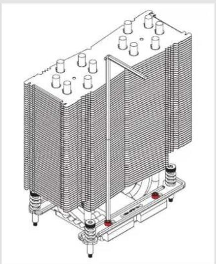 Noctua NH-U14S TR5-SP6 - Enlevez les ventilateurs - 2