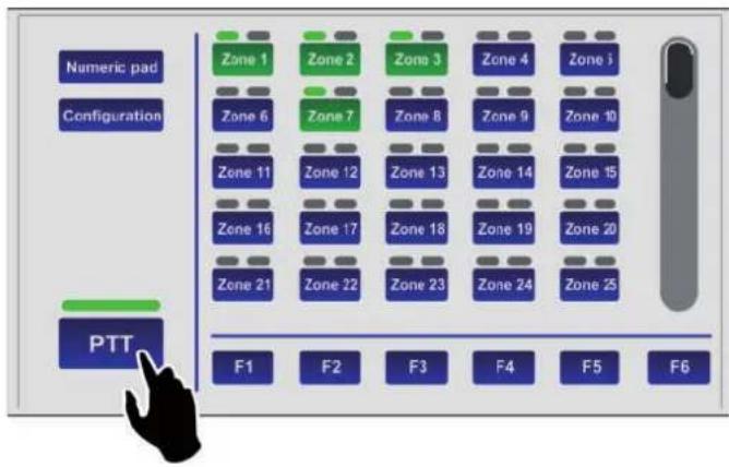 FBT TSC 6000 - Invio di chiamate di servizio (broadcast) in viva voce - 1