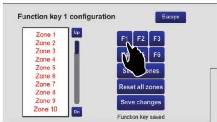 FBT TSC 6000 - Function key configuration - 1