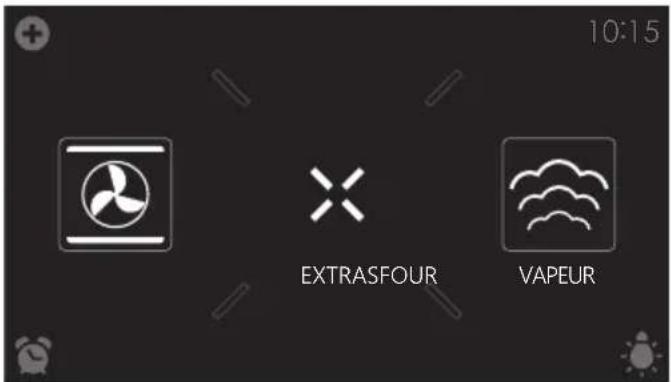 Atag CS6585M1C - Utilisation d'une fonction « Extras » - 1