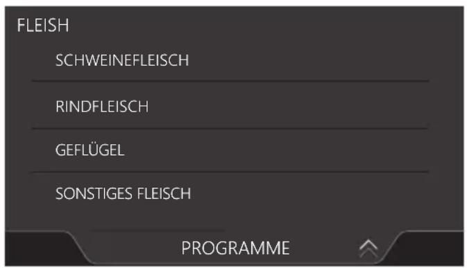 Atag CS6585M1C - Programme auswahlen - 2