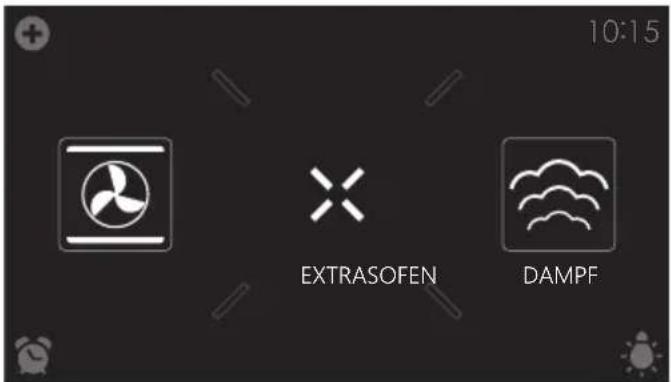 Atag CS6585M1C - Eine „Extras“-Funktion verwenden - 1