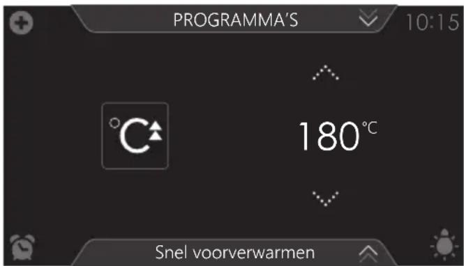 Atag CS6585M1C - Snel voorverwarmen gebruiken - 1