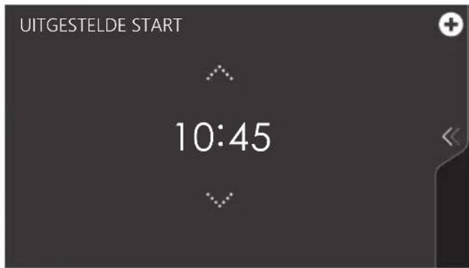 Atag CS6585M1C - Eenuitgestelde starttijdinstellen - 1