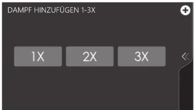 Atag CS6585M1C - Dampf hinzufugen 1-3X - 2