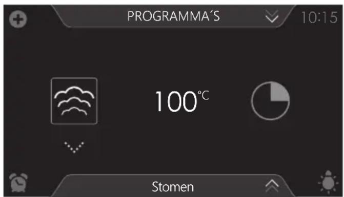 Atag CS6585M1C - Een 'Stoom'-functie gebruiken - 1