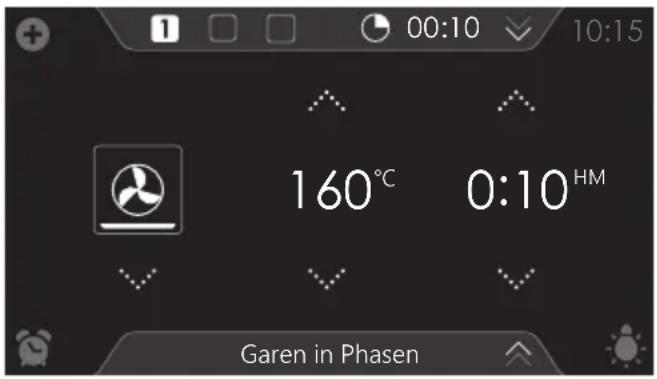 Atag CS6585M1C - Garen in Phasen - 1