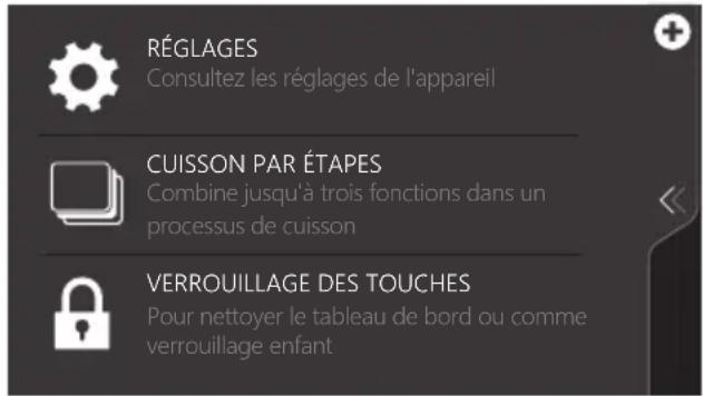 Atag CS6585M1C - Réglages - 1