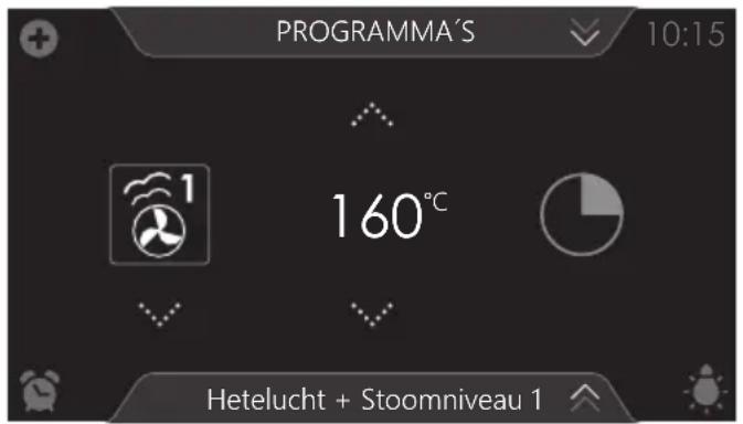 Atag CS6585M1C - Een combi functie gebruiken - 1