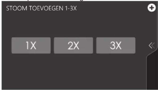 Atag CS6585M1C - Stoom toevoegen 1-3X - 2