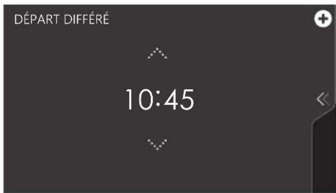 Atag CS6585M1C - Définir un départ différé - 1