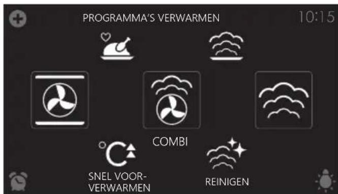 Atag CS6585M1C - Een 'Extra's' functie gebruiken - 2