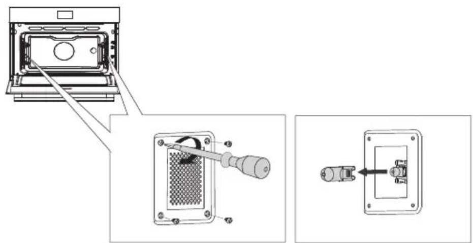 Atag CS6585M1C - Ofenbeleuchtung austauschen - 3
