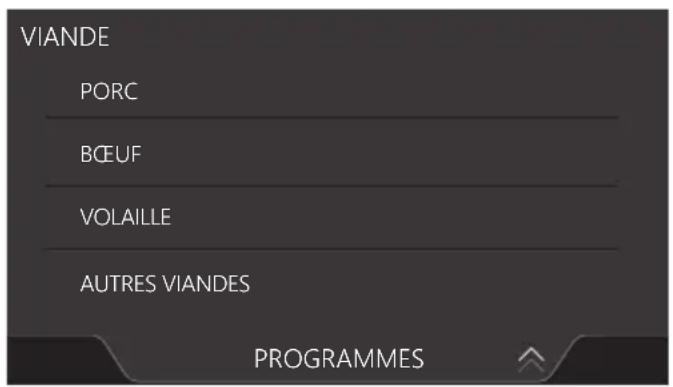 Atag CX4685M - Sélection d'un programme - 2