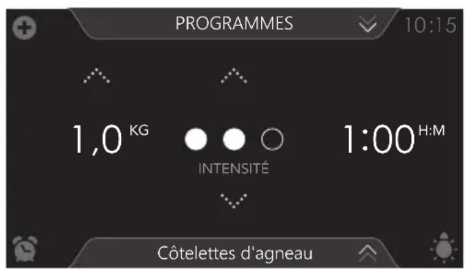 Atag CX4685M - Sélection d'un programme - 3