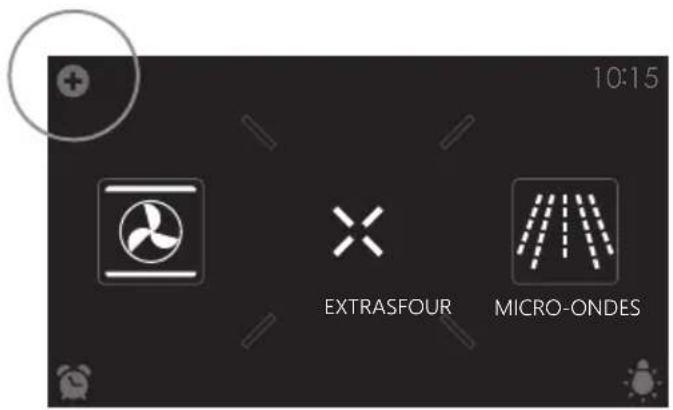 Atag CX4685M - Utilisation du menu « Plus » - 1