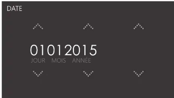 Atag CX4685M - Définir la date - 1