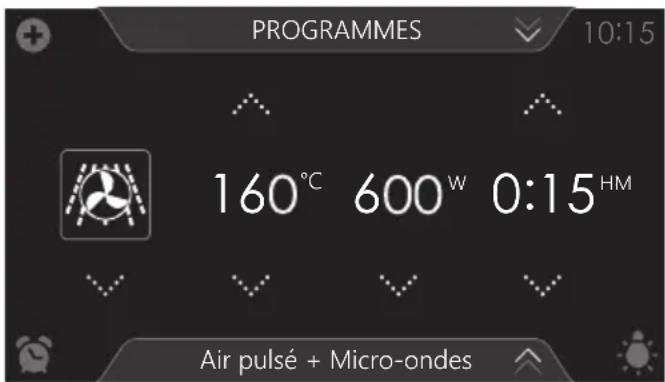 Atag CX4685M - Utilisation d'une fonction combiné - 1