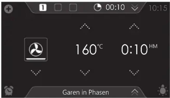 Atag CS4585M1C - Garen in Phasen - 1