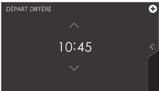 Atag CS4585M1C - Définir un départ différé - 3