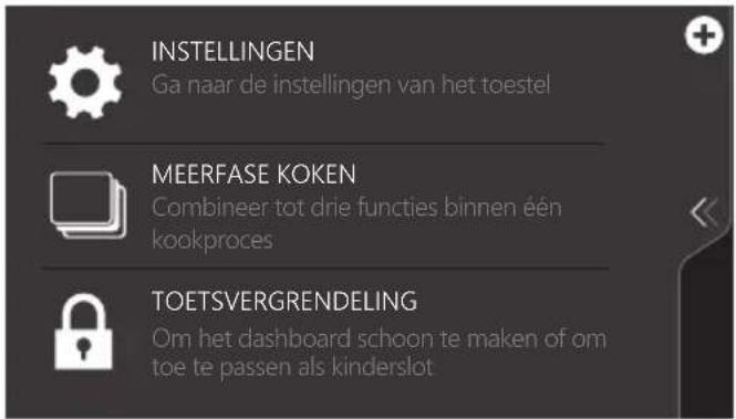 Atag CS4585M1C - Gebruik van het 'Plus' menu - 2
