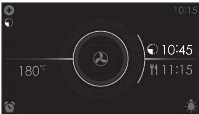 Atag CS4585M1C - Setting a delayed start time - 5