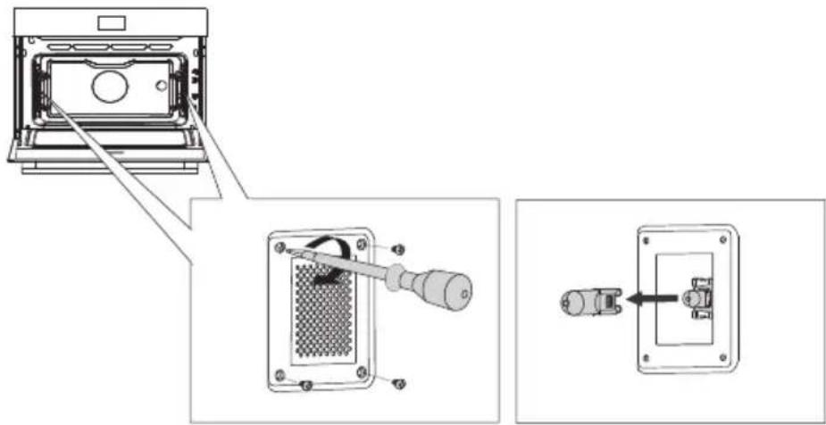 Atag CS4585M1C - Remplacement de l'ampoule du four - 3