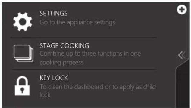 Atag CS4585M1C - Settings - 1