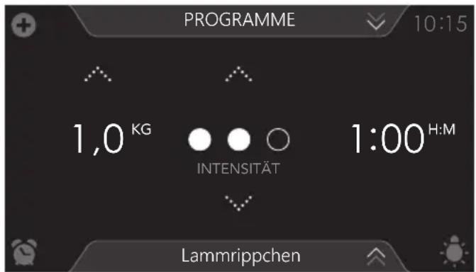 Atag CS4585M1C - Programme auswählen - 3