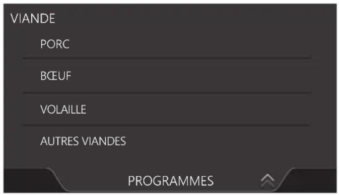 Atag CS4585M1C - Sélection d'un programme - 2