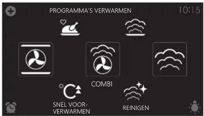 Atag CS4585M1C - Een 'Extra's' functie gebruiken - 2