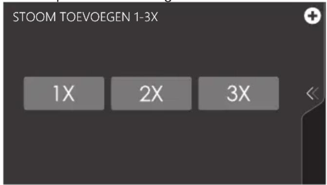 Atag CS4585M1C - Stoom toevoegen 1-3X - 2