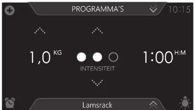 Atag CS4585M1C - Programma selecteren - 3
