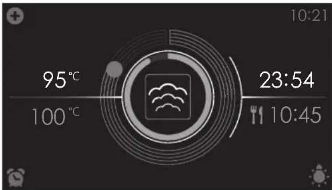 Atag CS4585M1C - Using a 'Steam' oven function - 4