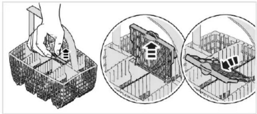 Atag VA7214SMN - Fold-downsectionforsmallitems - 1