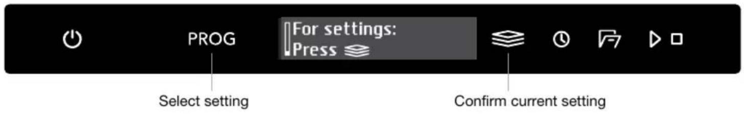 Atag VA7213MN - Settings - 2