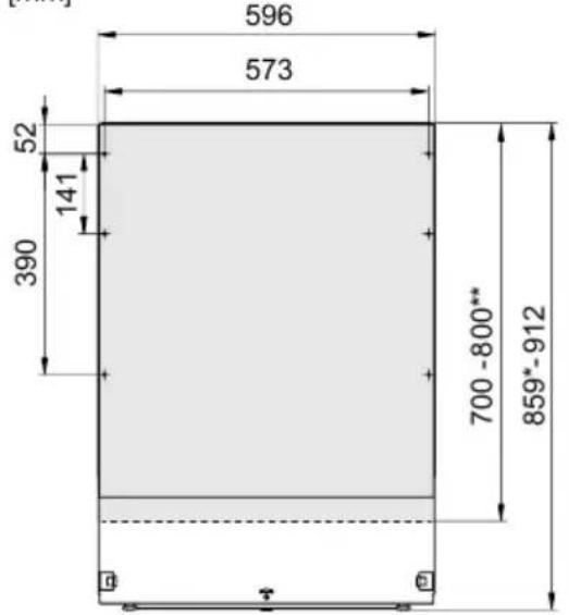 Atag VA8214LU - Installation - 1