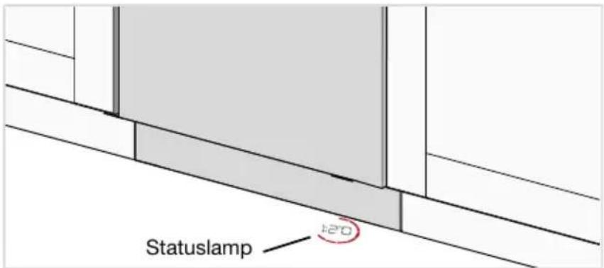 Atag VA8217LT - Statuslamp - 1