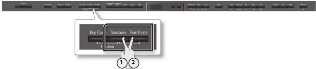 ROLAND DP90e - 左手與右手演奏不同的音色(Split Play) - 1