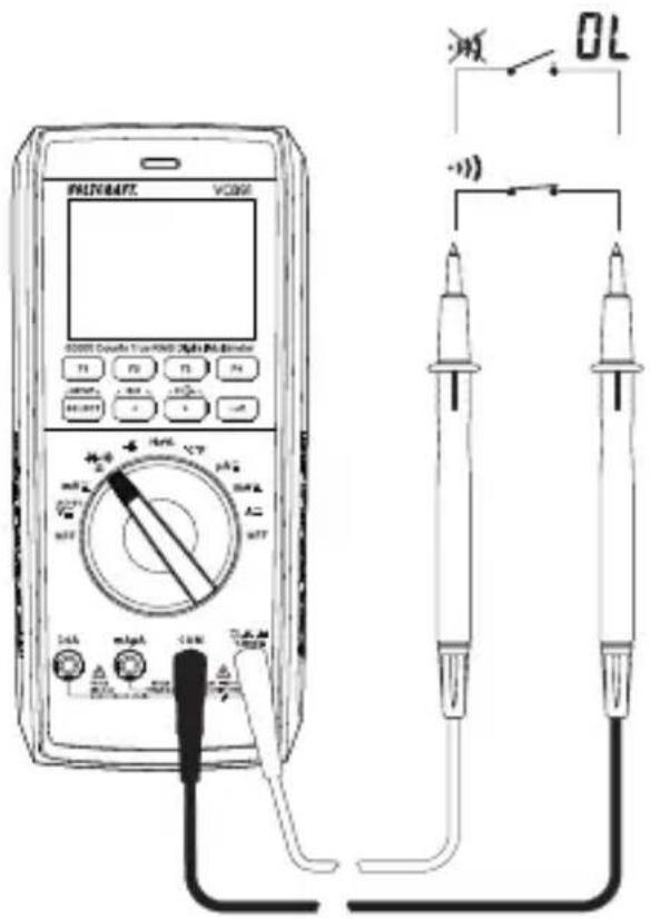 VOLTCRAFT VC891 - Durchgangsprüfung - 2