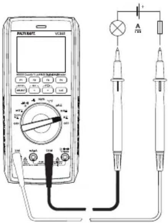 VOLTCRAFT VC891 - Strommessung - 2