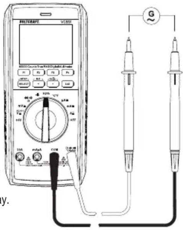 VOLTCRAFT VC891 - Frequentiemeting/Duty Cycle in % - 1