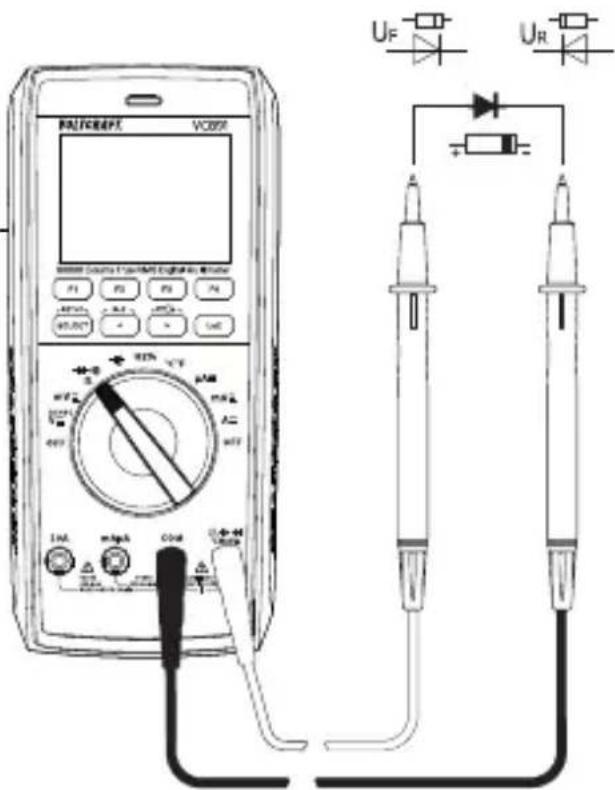 VOLTCRAFT VC891 - Diodetest - 2
