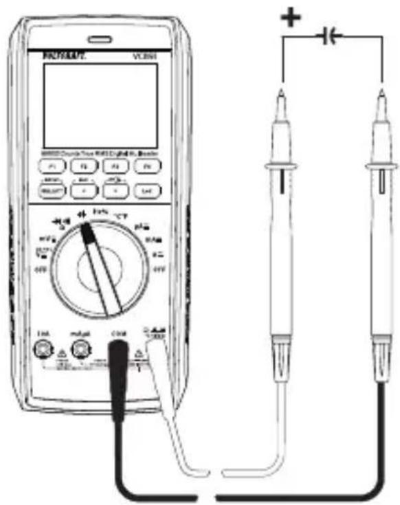 VOLTCRAFT VC891 - Kapazitätsmessung - 2