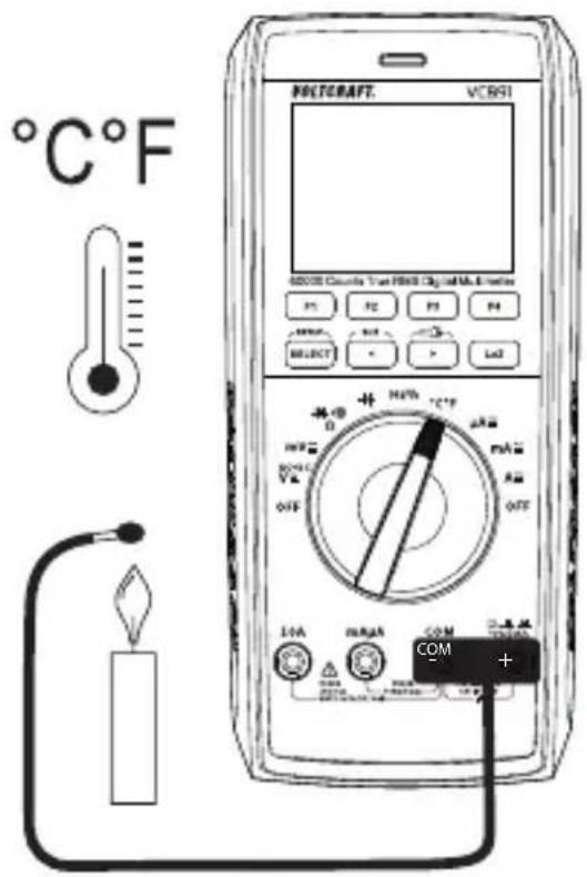 VOLTCRAFT VC891 - Temperatuurmeting - 2
