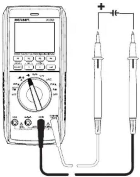 VOLTCRAFT VC891 - Measuring capacitance - 2