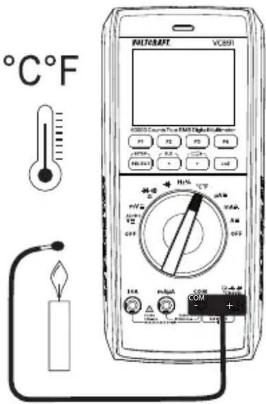 VOLTCRAFT VC891 - Temperature measurement - 2