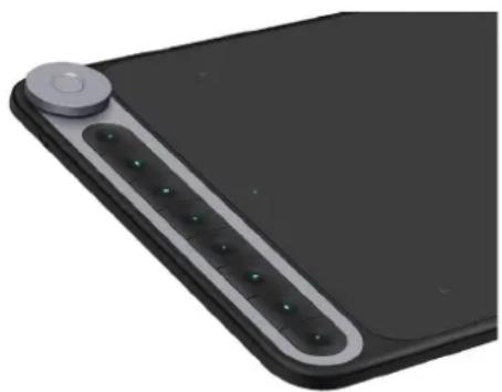 Huion Inspiroy Dial Q620M - Light Effects: - 1