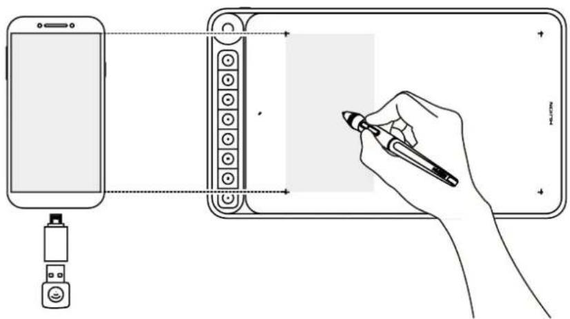 Huion Inspiroy Dial Q620M - Connecting to Android Phone & Tablet - 1